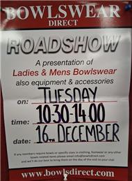 Bowls Direct Roadshow