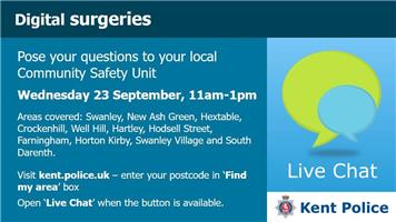 Kent Police Digital Surgeries
