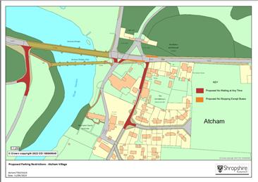  - Draft proposal for parking restrictions