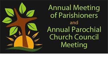 ANNUAL PAROCHIAL CHURCH MEETING - APCM