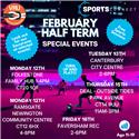 Half Term - pop up events for youth