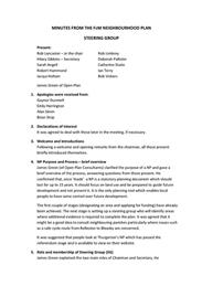 Neighbourhood Plan for Fiskerton-cum- Morton