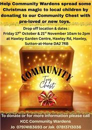 HELP COMMUNITY WARDENS SPREAD SOME CHRISTMAS MAGIC TO LOCAL CHILDREN