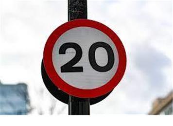 20mph speed limits - have your say