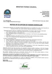 Parish Council Vacancy