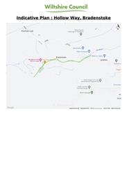 Temporary introduction of Various Speed Limits: Hollow Way and Tithe Barn Lane Lyneham and Bradenstoke (13.06.2024)