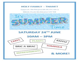 Holy Family Thanet Birchington - Summer Fair