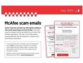 McAfee Fake Emails