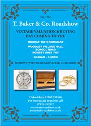 Vintage Valuation Day - Monday 16th February 10am - 3pm