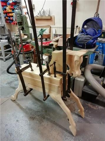  - Women's shed rocking horse project.