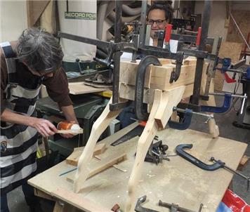  - Women's shed rocking horse project.