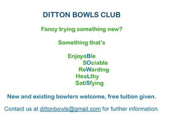 DITTON BOWLS CLUB