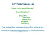 DITTON BOWLS CLUB