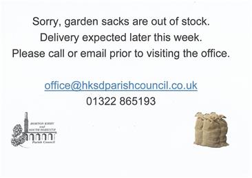  - Garden Sacks - Out of stock