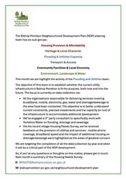 Bishop Monkton Neighbourhood Development Plan Update