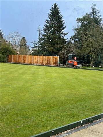 fence construction - Club Improvements For 2021