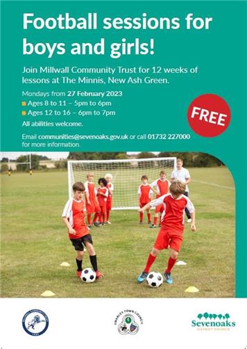  - FREE Football Sessions