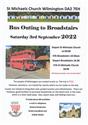 Bus Outing to Broadstairs- Saturday 3rd September 2022