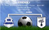 Friendly V Overton Youth FC Arranged