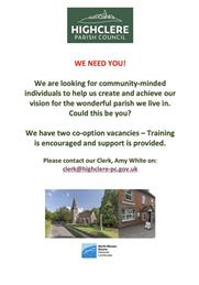 COUNCILLOR VACANCIES