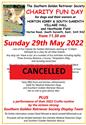 CANCELLED - Sunday 29th May 2022 - Charity Fun Day