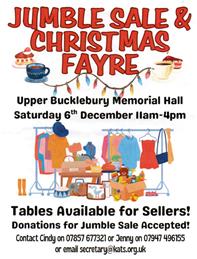 Jumble Sale and Christmas Fayre