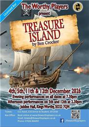 The Worthy Players bring Ben Crocker's Treasure Island to The Worthys Jubilee Hall