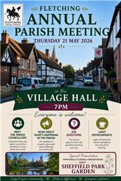 Annual Parish Meeting - Thursday 21 May 2026