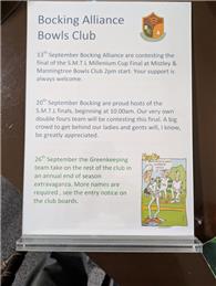 Mixed Fortunes but congratulations all round