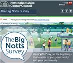 Have your say in the Big Notts Survey