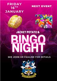 Jacket Potato & Bingo Night