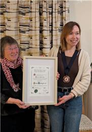Free Woman of Clun Award Presented