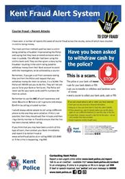 Kent Fraud Alert System