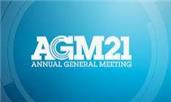 AGM- Monday 8th November