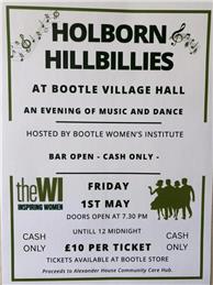 Live Music and Dancing at Bootle Village Hall