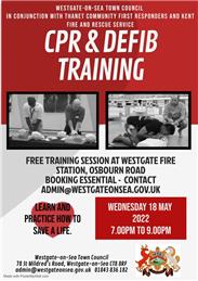 FREE defibrillator training session