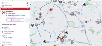 Road closure for Woore Road, Audlem Ward, Audlem