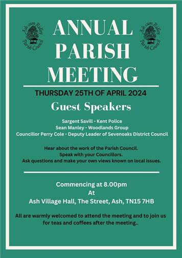  - Annual Parish Meeting 2024