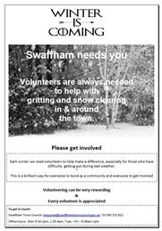 Swaffham Needs You....