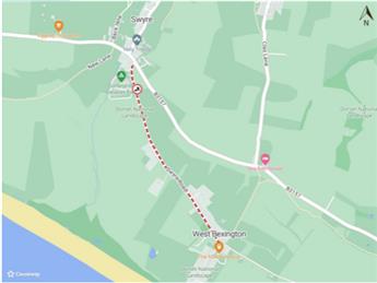 TEMPORARY TRAFFIC MANAGEMENT NOTICE, Burton Road, West Bexington