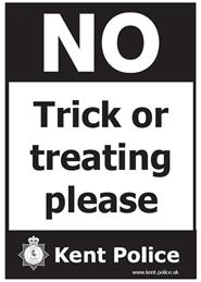 HALLOWEEN UPDATE FROM LOCAL POLICE