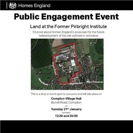 Public Engagement Event - Pirbright Institute Site - Tue 21st Jan