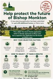 Help protect the future of Bishop Monkton!!
