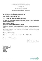 Malborough to Salcombe Cycle Path