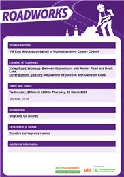 Roadworks Bulletin – Temporary Traffic Signals