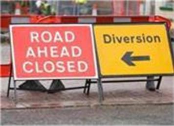  - Zig Zag Temporarily One-Way over Easter