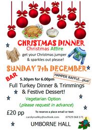 A Christmas Dinner at Umborne Hall
