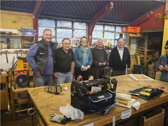 Vjsit from the Hastings MP