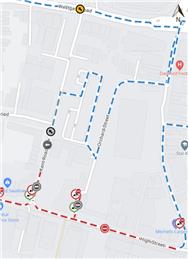 Temporary Road Closure & Suspend One Way - Kent Road, Dartford - 18th June 2026 for 3 days