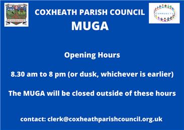  - MUGA Opening Hours